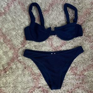 Deep Blue Bikini